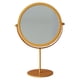 thumbnail image 1 of Espejo de maquillaje de escritorio redondo Baoblaze giratorio 360 grados estilo europeo, 1 of 8