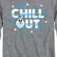 thumbnail image 3 of Disney Emoji - Olaf Chill Out - Toddler And Youth Long Sleeve Graphic T-Shirt, 3 of 5