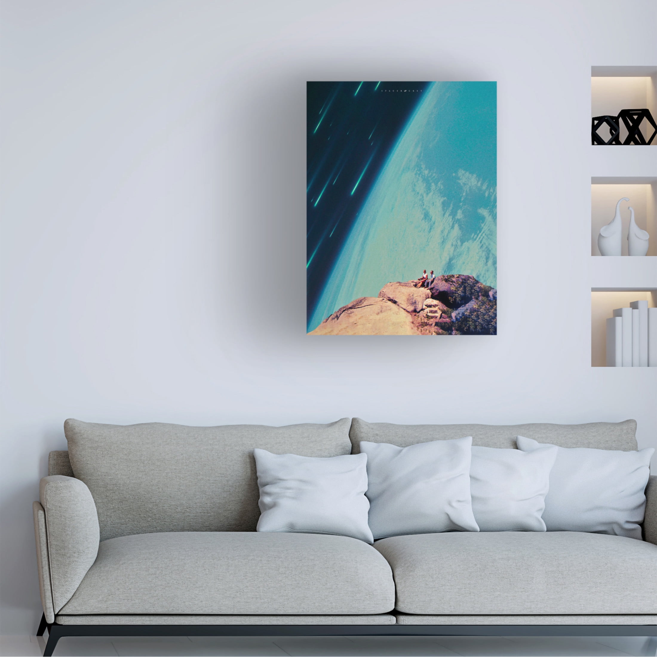 Trademark Fine Art spacerocket art  368 Canvas Wall Art