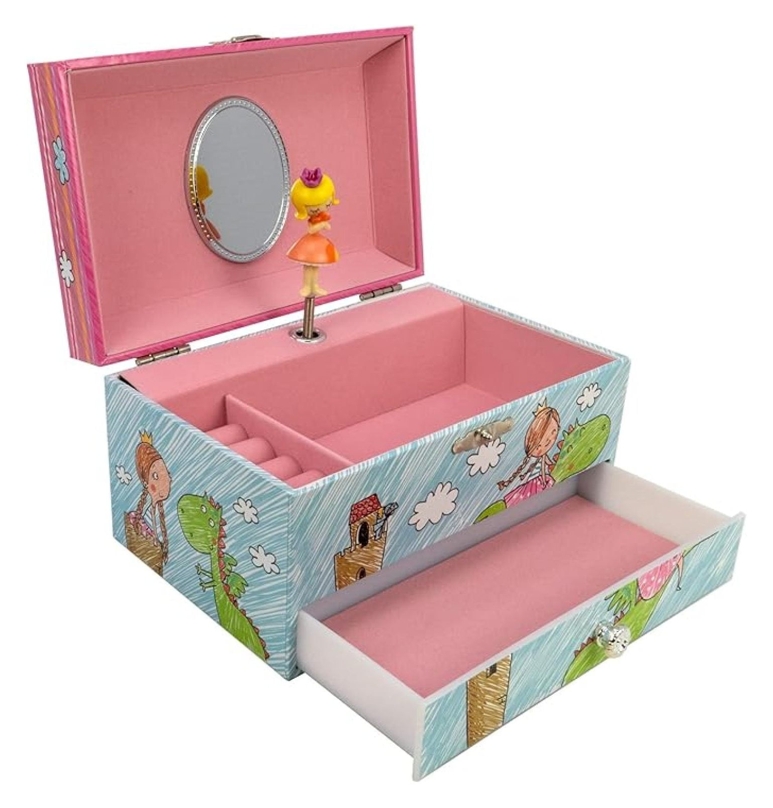 Disney Princess Beauty & The Beast Live Action - Enchanted Rose Musical  Jewelry Box Toy - Walmart.com