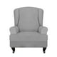 thumbnail image 4 of Cubierta de sofá Decdeal, funda de silla reclinable elástica, protector de muebles, funda de sofá de tela suave y elástica en gris., 4 of 6