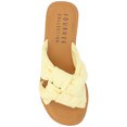 thumbnail image 4 of Journee Womens Kianna Slide Puffy Flat Sandals, 4 of 9
