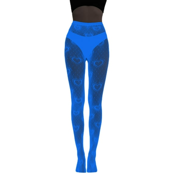 Women Glow Tights Luminously Blue Light Spiderweb Pattern Mesh Stockings Pantyhose for Sheer Mesh Pantyhose Hosiery Tights for Women Spiderweb Pattern Glow Stockings Leggings