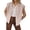 Beige, variant on Sleeveless Wool Blend Casual Gilet for Women, Collared Open Front Cap Sleeve Vest, Everyday Warm Layering Outerwear, 1 Piece, S-XL