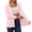 Red, variant on Womens Jacket Post Comfortable Loungewear Long Sleeve Zip Up Shirt Coat Versatile Basic Casual Outerwear For All Seasons Women's Winter Coats Red S