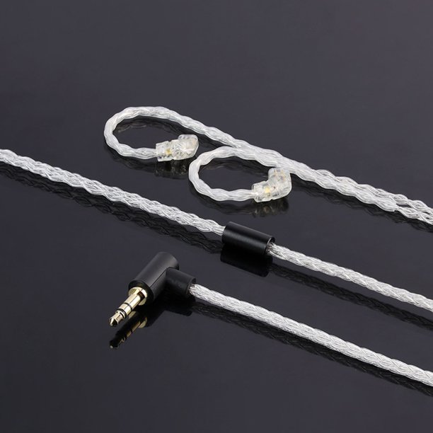Twowood auricular JCALLY PARA ZSN / ZST / ZS10 / AS10 / ES3 8 STRAY BRAIDED A LA AUENA A LA AUENA CABLEADA MEJIDAD