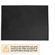 thumbnail image 5 of Advancent Alfombrilla para chimenea Stay Protect para máxima resistencia al calor, adecuada para muchos entornos, almohadilla para hogar Utensilios de cocina negro 39*47 pulgadas, 5 of 6
