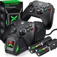 thumbnail image 1 of Estación de carga con 2 baterías recargables de 2550 mAh Xbox One/Series X|S - Negro inABXY Xbox, 1 of 3