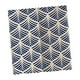 thumbnail image 5 of Tapiz de estilo japonés, cortina para puerta de cocina, 85x90cm, hojas azules Zulema Cortina de puerta japonesa, 5 of 6