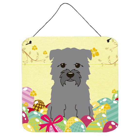 Carolines Treasures BB6059DS66 Easter Eggs Glen of Imal Grey Wall or Door Hanging Prints