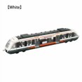 thumbnail image 1 of Train Jouet Mini Simulation Modèle de Métro Inertie Véhicule en Plastique pour Enfants, Blanc, 1 of 1
