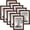 Brown, variant on 8x10 Picture Frame Set of 10, Display Pictures 5x7 with Mat or 8x10 Without, Multi Photo Frames Collage for Wall or Tabletop Display, Gold