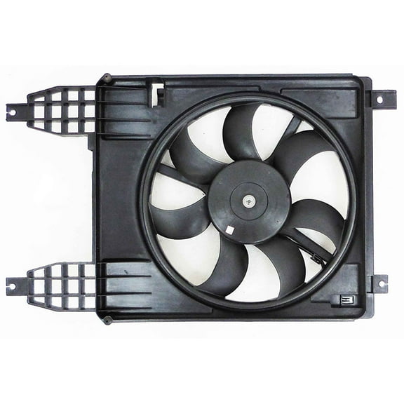 Agility Auto Parts 6010082 Engine Cooling Fan Assembly for Chevrolet, Pontiac, Suzuki Specific Models