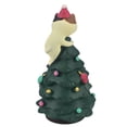 thumbnail image 4 of Mini árbol de Navidad con gato gateando, decoración navideña, escena en miniatura creativa con adorno de resina, regalo, 4 of 6