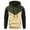 Army Green, variant on Vedolay Mens Fashion 2023 Quarter Zipper Hoodies Winter Clothes Sweater Khaki,M