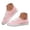 Pink, variant on Pandaie Women's Fashion Sneakers Low Top Walking Running Tennis Shoes Lace up Non Slip Canvas Flats for Work Casual Daily Footwear Blue,6