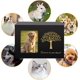 thumbnail image 4 of Urna para Perros Urna de Madera para Mascotas Urna para Perros y Gatos con Marco de Fotos Árbol de la Vida Bolsa de Tela para Recuerdo de Mascotas con Cenizas Sailing  Electrónica, 4 of 5