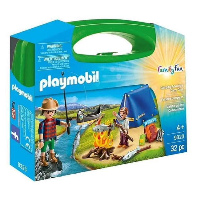 Playmobil Construction Set Large Camp Briefcase 32 Pieces