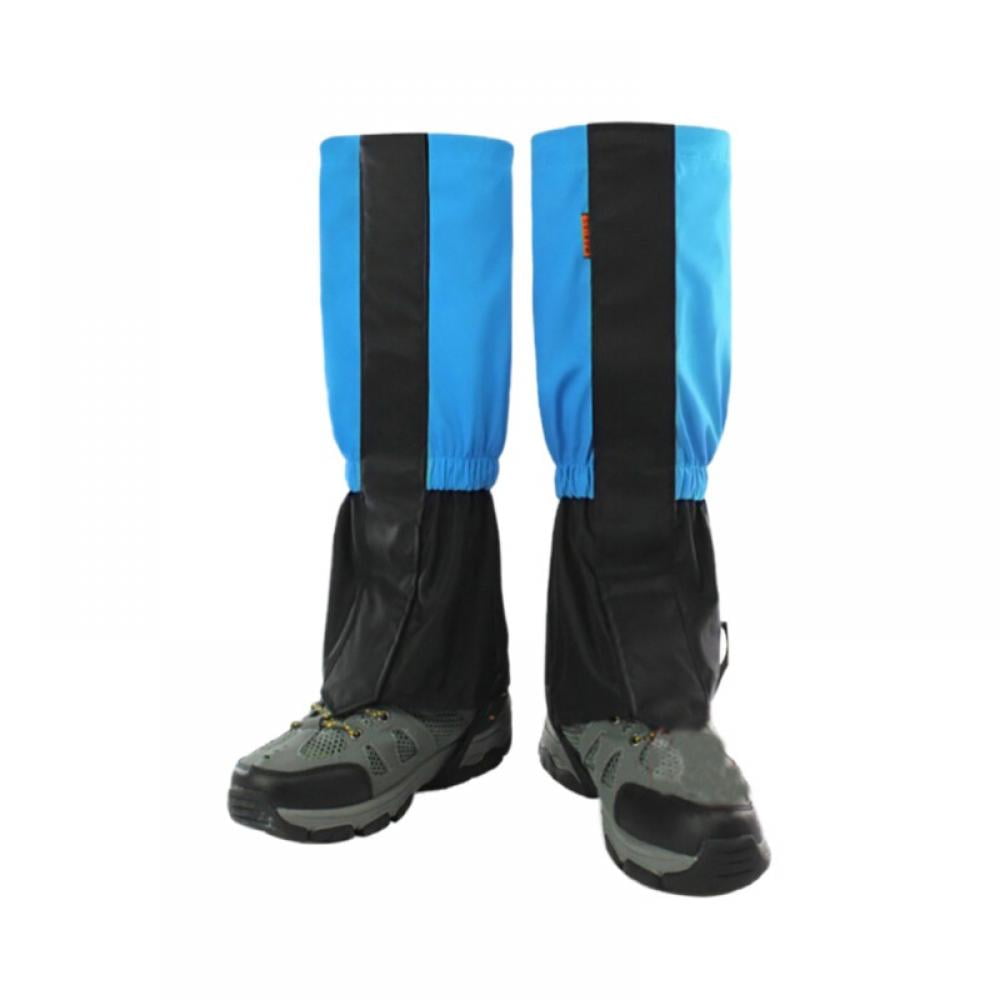 Leg Gaiters Waterproof and Adjustable Walking Snow Gaiters with TPU