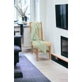 thumbnail image 3 of HomeRoots 518786 Aqua Knitted 100 Percent Cotton Throw Blanket, 3 of 8
