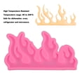 thumbnail image 3 of Modelo De Decoración De Pasteles De Fuego, Modelo De Silicona Con Forma De Llama Resistente A Altas Temperaturas Antiadherente Excelentes Efectos 3D Para Chocolates, 3 of 7