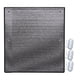 thumbnail image 2 of Double Sided Aluminum Foil Insulation Film Roof Sunroom Window Insulation Car Sunshade Sunscreen Film Glass Sticker Window Film Blackouts With 6 Suction Cup, 2 of 6