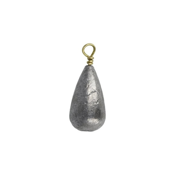 Eagle Claw Q02060-004 Bass Casting Sinker, 1oz, 2Pk, Bass Casting Sinker