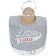 thumbnail image 2 of Little Slugger Baseball 2pc Bib Set, 2 of 2