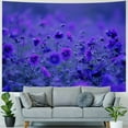 thumbnail image 4 of JRXY Blue Midnight Spring Botanical Flower Garden Tapestry Painting, 4 of 6