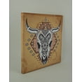 thumbnail image 2 of De Leon Collections Southwest Steer Skull Santa Fe Style Canvas Print, 2 of 3