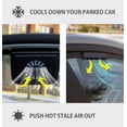 thumbnail image 2 of Koolatron Auto Cool Solar Powered Car Fan, Windshield Air Vent Cooling Window Cooler, 2 of 9