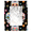Blue, variant on Herdesigns Sugar Skull 4x6 Picture Frame Wood Photo Frame Table Display or Wall Hanging Decoration for Vertical or Horizontal Display