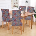 thumbnail image 2 of Yayeee 2 Pack Dining Chair Covers Stretch Parson Chairs Slipcovers Seat Protector, Colorful Mandala Pattern, 2 of 6