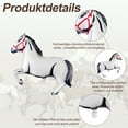 thumbnail image 4 of Prasacco 8 Piezas Globos de Caballo, Globos de Aluminio con Forma de Caballo de 30 Pulgadas, 5 Estilos, Globos de Caballo de Papel de Aluminio No Flotantes para Niños, Decoraciones de Cumpleaños,, 4 of 7