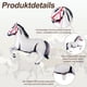 thumbnail image 4 of Prasacco - Paquete de 8 globos con forma de caballo, globos de aluminio de 30 pulgadas con forma de caballo, 5 estilos, globos de aluminio no flotantes con forma de caballo para niños, decoraciones, 4 of 7