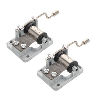 Luxshiny Music Box Winding Key Replacement Set - 10 Iron T-Bar Handles For DIY Windup Box Repair
