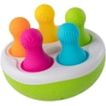 thumbnail image 5 of Pins giratorios Fat Brain para bebés, para guardar, tocar y balancear. Juguete educativo para niños a partir de 18 meses, F248, multicolor., 5 of 5