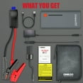 GOOLOO Car Jump Starter,1200A Peak 18000mAh Portable Jump Pack(Up to 7