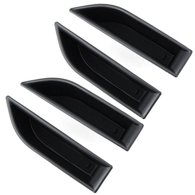 4X Front Row Door Side Storage Box Handle Armrest Phone Container for 3008 GT 5008 2016 2017 2018