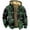 #001 Dark Green, variant on Heavy Thick Flannel Plaid Jacket Sherpa Fleece Lined Hoodies for Men Zip Up Winter Warm Coat Buffalo Zipper Sweatshirt Dark Green 6XL