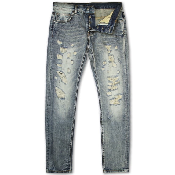 Dope Couture Franklin Tapered Denim Jeans Blue