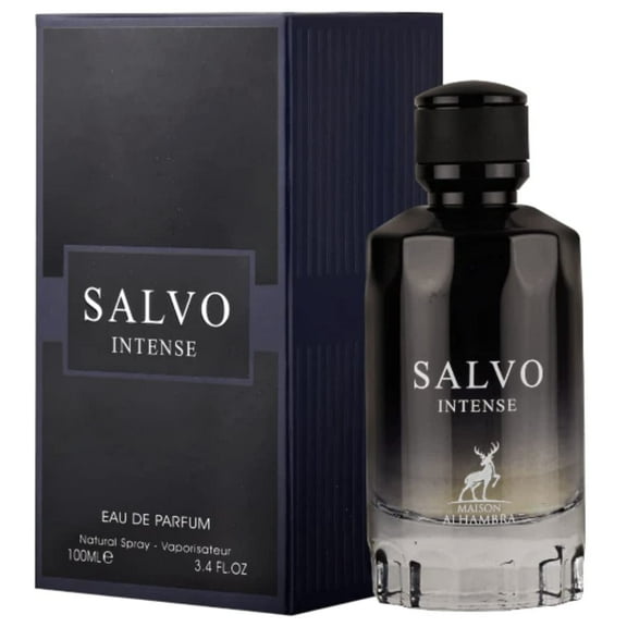 Maison Alhambra Salvo Intense Eau De Parfum Spray, 3.4 Ouncess 100ml (Men)