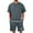 Dark Gray Shorts Sets for Men 017B39, variant on WonderWiz Mens Short Sets 2 Piece Outfits Fashion Casual Summer Oversize Tee Shirt Shorts Set Athletic Jogging Tracksuit Outfits for Men,Solid Color Mens Short Sets L，Khaki