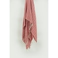 thumbnail image 5 of Rizzy Home  Chevron Hand Loomed Woven Throw Red/ Natural, 5 of 5