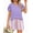 Camo, variant on Arshiner Girls 2 Piece Outfits Summer Casual Clothing Sets | Girls V Neck Tops Sets, Petal Sleeve Tops and Elastic Waist Shorts, Girls Summer Outfits 5-13Y