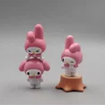 Sanrio Figures My Melody Toys Kawaii Anime Pink Doll Cake Room
