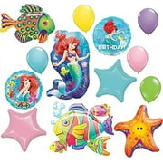 Little Mermaid Birthday Party Supplies Ariel's Ultimate Undersea Balloon Bouquet Decorations