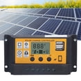thumbnail image 4 of Regulador de batería de panel solar controlador de carga inteligente de salida USB de 12 V 24 V adaptativo 5 V 1 A para sistema de alimentación ANGGREK Otros, 4 of 8