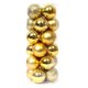 thumbnail image 1 of 24pcs Christmas Ball Ornaments Shatterproof Christmas Tree Balls Decorations Baubles Set Pink 3cm, 1 of 5