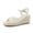 Ivory, variant on Prego Espadrille Wedge Sandals for Women, Crisscross Open Toe Wedge Heels with Adjustable Ankle Strap